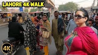 LAHORE 4k Sreet Walk | Busiest Street Of LAHORE | Street Walk Of PAKISTAN