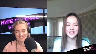 Daneliya Tuleshova interview with Gemma Maddox on The Edge 961 Sydney