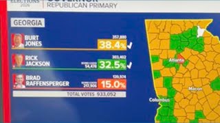 Georgia governor primary results