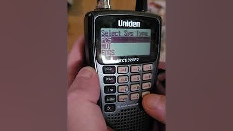 BCD325P2 programming