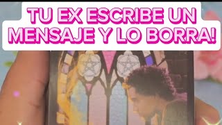 Tu Ex Escribe Un Mensaje Y Lo Borra 😱😱 No Sabe Que Hacer...