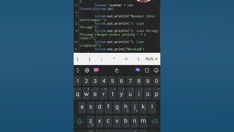 Program java menghitung luas persegi,luas persrgi panjang dan luas lingkaran