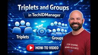 Triplets and Groups in TechIDManager