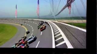Nascar the game inside line : DEGA bump draft gone bad