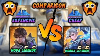 The Official Indian Version- MLBB!! Moba Legends Vs Mobile Legends Comparison!! -MLBB