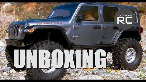 Axial SCX10iii Unboxing