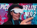 Coolest VR headset in 2020: PICO G3 Lite & Neo 2 Eye First Look (Shot on Insta360 ONE R 4K60fps)