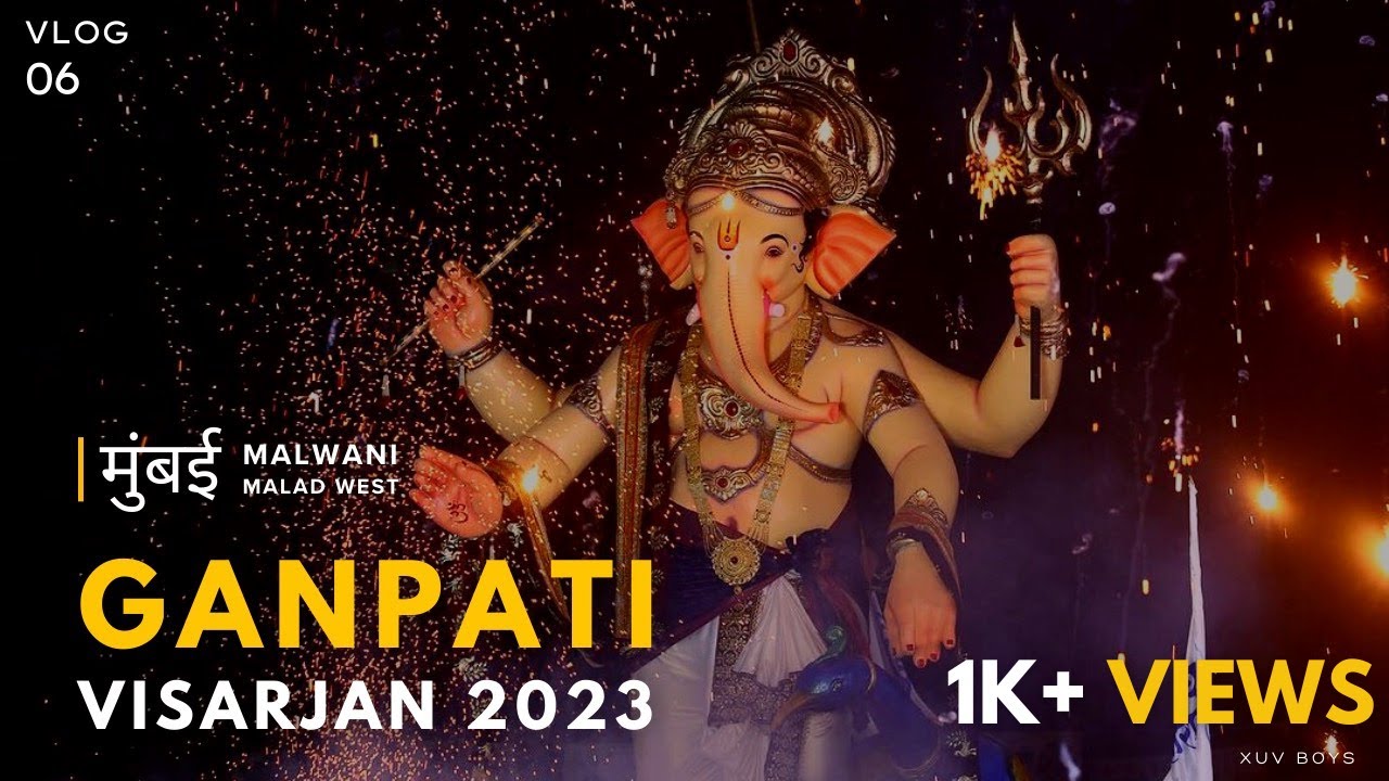 Malvani Ganpati Visarjan😍2023 | Vlog 06 | XuV BoYs |