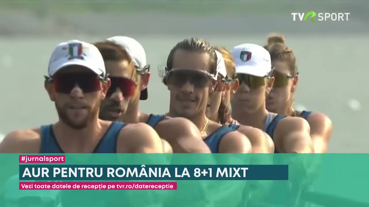 Campionatul Mondial de Canotaj Shanghai 2025 Aur 8+1 Mixt