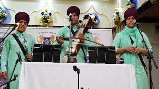ASA khalsa dhadi jatha at southall gurdwara celebrating new year