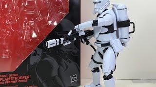 Star Wars Force Awakens Black Series 6 Inch Flametrooper Review