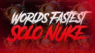 "WORLDS FASTEST SOLO NUCLEAR IN BLACK OPS 3!" INSANE FAST SOLO 48 SECOND NUCLEAR WITH RAZORBACK!