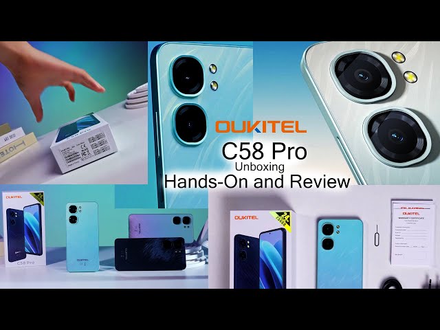 OUKITEL C58 Pro: Unboxing the Future of Bold and Stylish Phone
