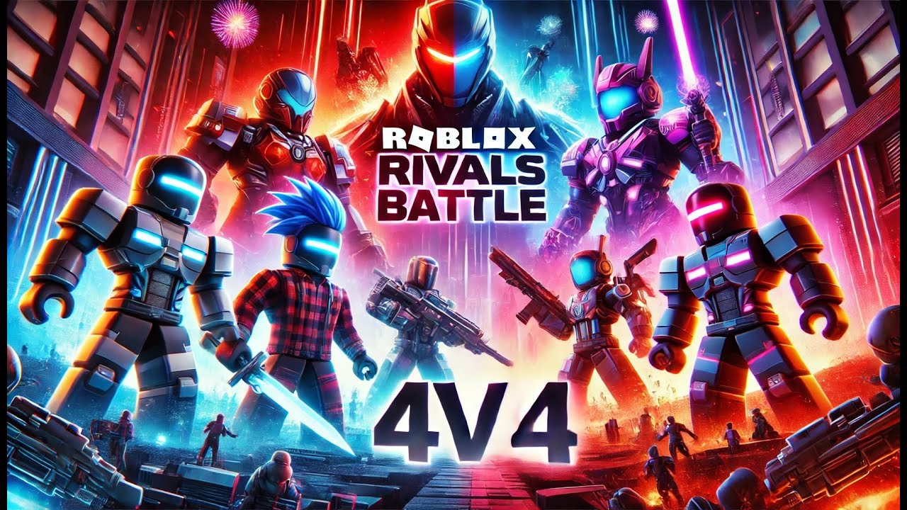 ⚡ Epic 4v4 Showdown in Roblox Rivals! Team Battle Begins! 🔥🏆 - YouTube