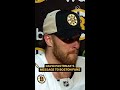 David Pastrnak's Message to Bruins Fans for Game 6