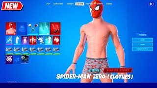 I added SUMMER SPIDER-MAN (Spider-man Zero Clothes, Undies Suit) in Fortnite シ