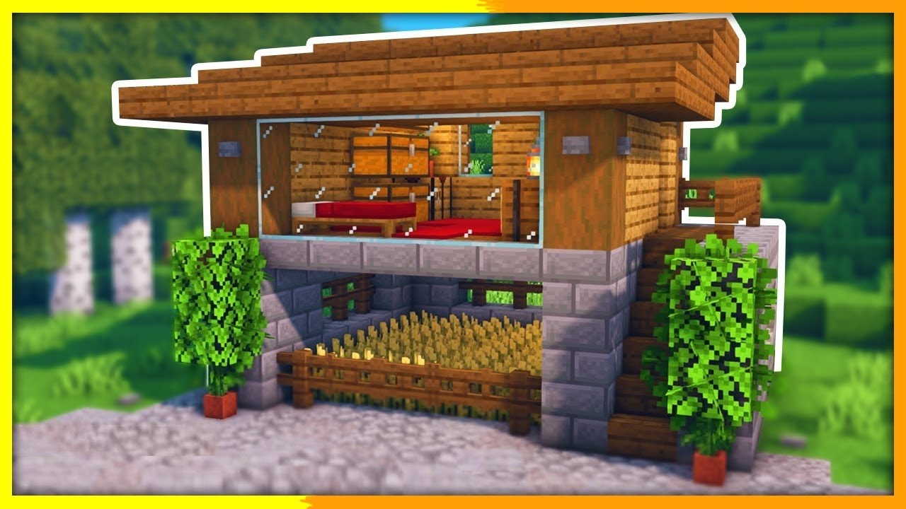Einfaches Minecraft Starter Haus bauen Tutorial 118   Anfnger Haus bauen in Minecraft Survival