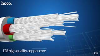 HOCO X36 Swift PD charging data cable for Lightning screenshot 1