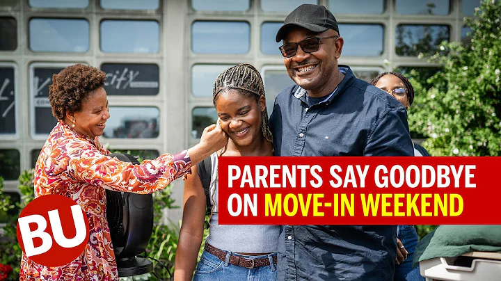Parents Say Goodbye to Boston University Freshmen | Move-In Day Farewell