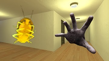 COCKROACH VS 3D HAND NEXTBOTS IN HOTEL #garrysmod #yoshiegaming