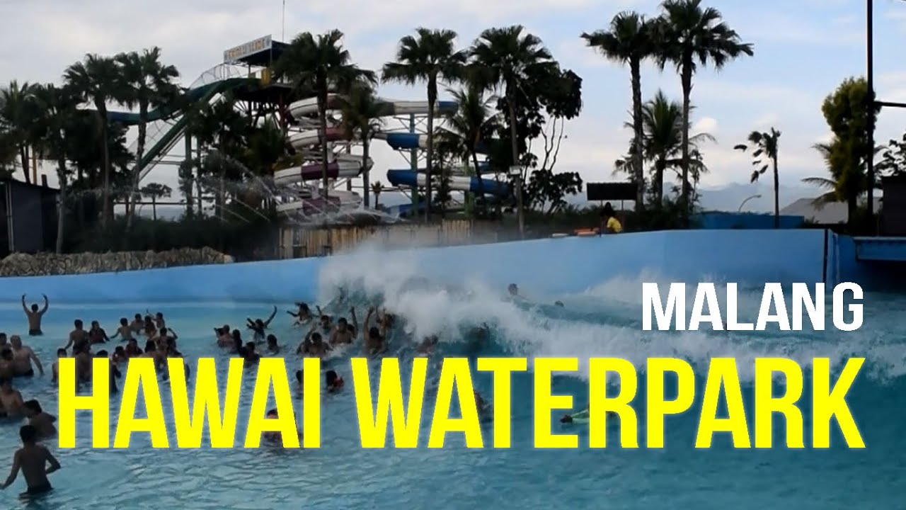 Hawai Waterpark Malang Wisata Pantai Hawai nan indah dan