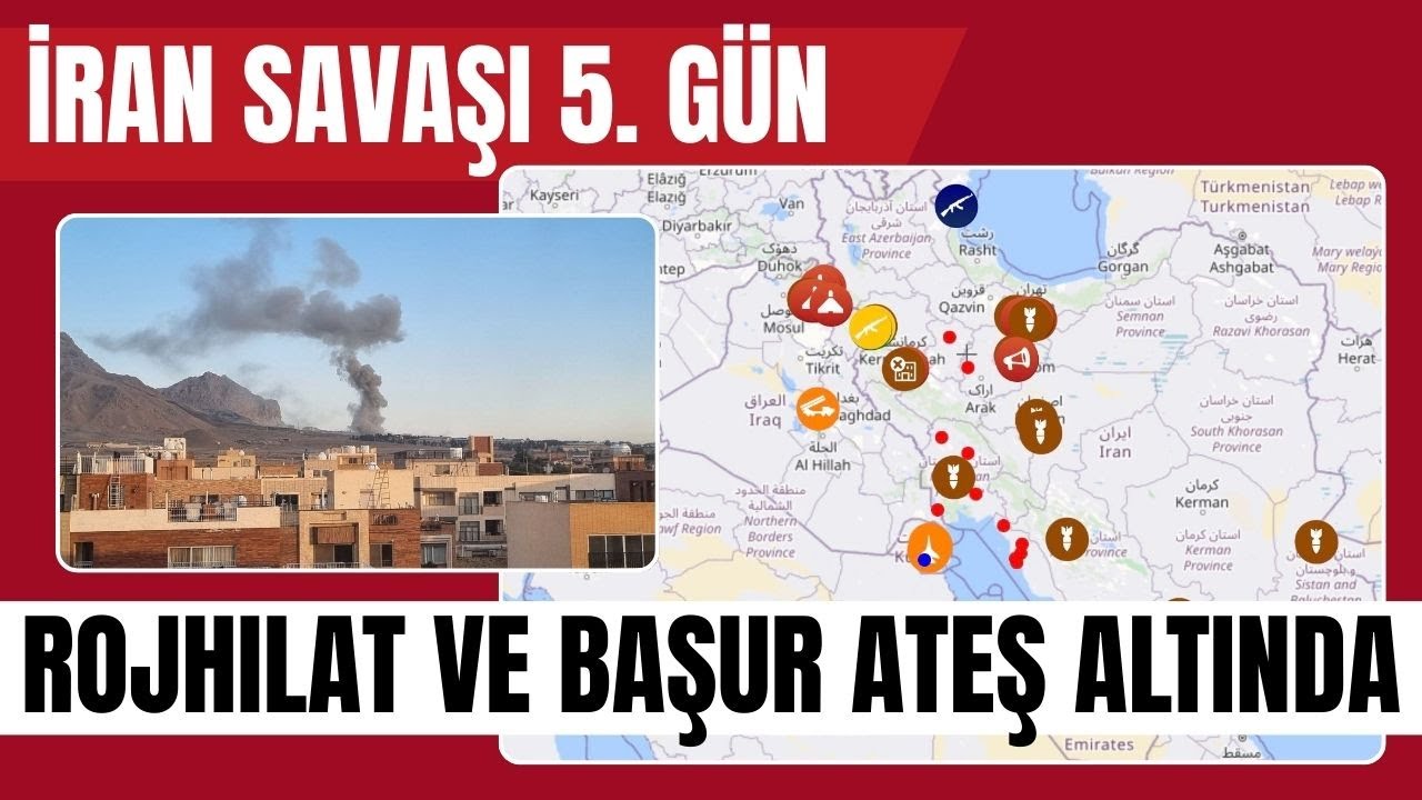 Savaşın 5. Günü: ROJHILAT ateş altında!
