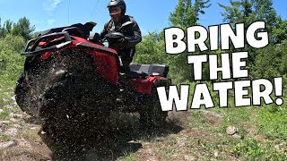Riding ATVs On Swampy Wetlands (I see a snorkel in my future) by FANATICAL SIDE RIDER 549 views 5 days ago 11 minutes, 28 seconds
