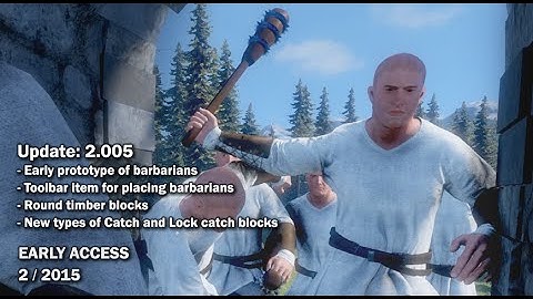 Medieval Engineers - Update 02.005: Barbarians!