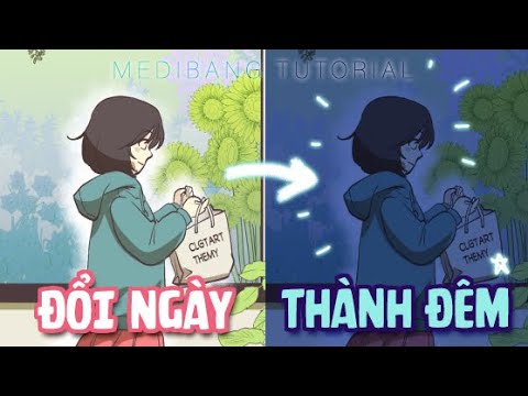 Video CÁCH SỬ DỤNG MEDIBANG - BIẾN NGÀY THÀNH ĐÊM VỚI... - youtube