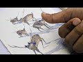 Paint Reindeer with Your Thumb! Easy No-Sketch Fingerprint Hack 🦌✨