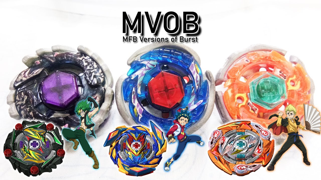 MFB Versions of Burst: MFB Curse Satan VS MFB Brave Valkyrie VS MFB Glide Ragnaruk