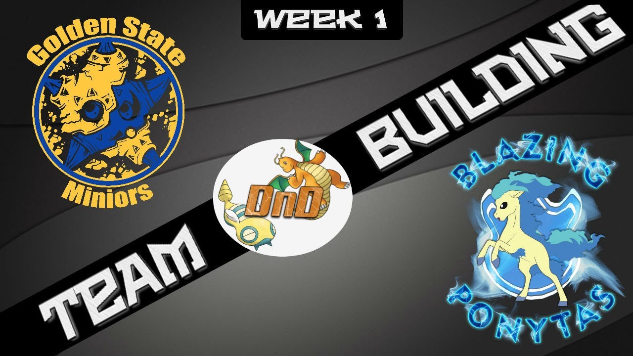 Golden State Miniors Week 1 Teambuilder vs Coach Jeltevl and the Blazing Ponytas | DnD Season 5