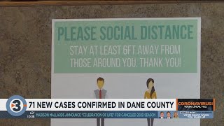 Dane County health officials report highest number of COVID-19 cases ever