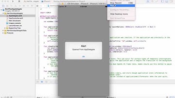 iOS-Swift UIAlertView Dialog inside AppDelegate UIApplicationDelegate