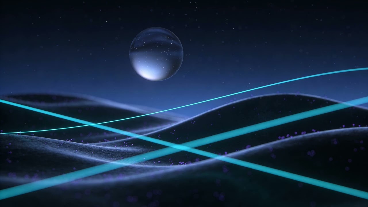 Mosaic Breaths in Serene Gradient