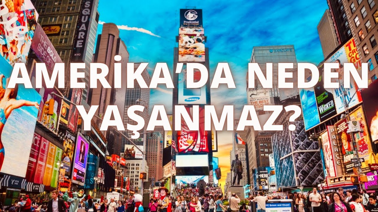 Amerika’da Neden Yaşanmaz? Türkiye'de Pazarlanan Boş Bir Amerikan Rüyası Var