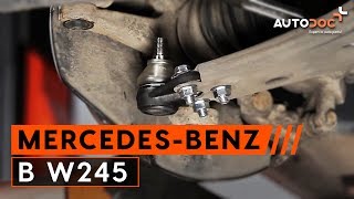 Kogel, fusee veranderen MERCEDES-BENZ B-CLASS: werkplaatshandboek