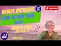 Weight watchers weekly meetingtopic  finding your why  weigh in  calories marcos  ww points