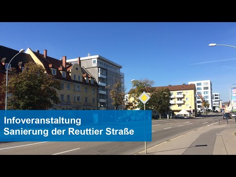 Online-Infoveranstaltung zur Sanierung der Reuttier Straße