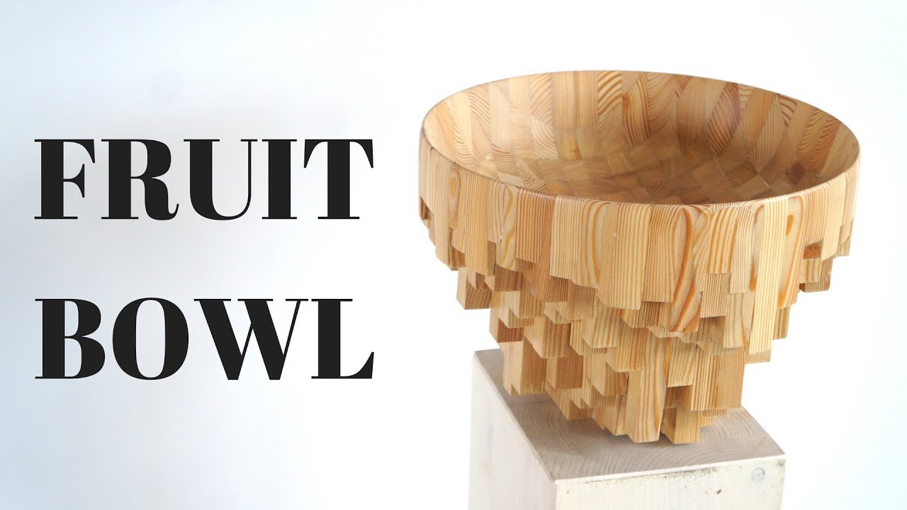 Wooden fruit bowl idea YouTube