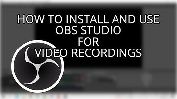 How to Screen Record with Open Broadcaster Software (OBS) Studio - Online Teaching