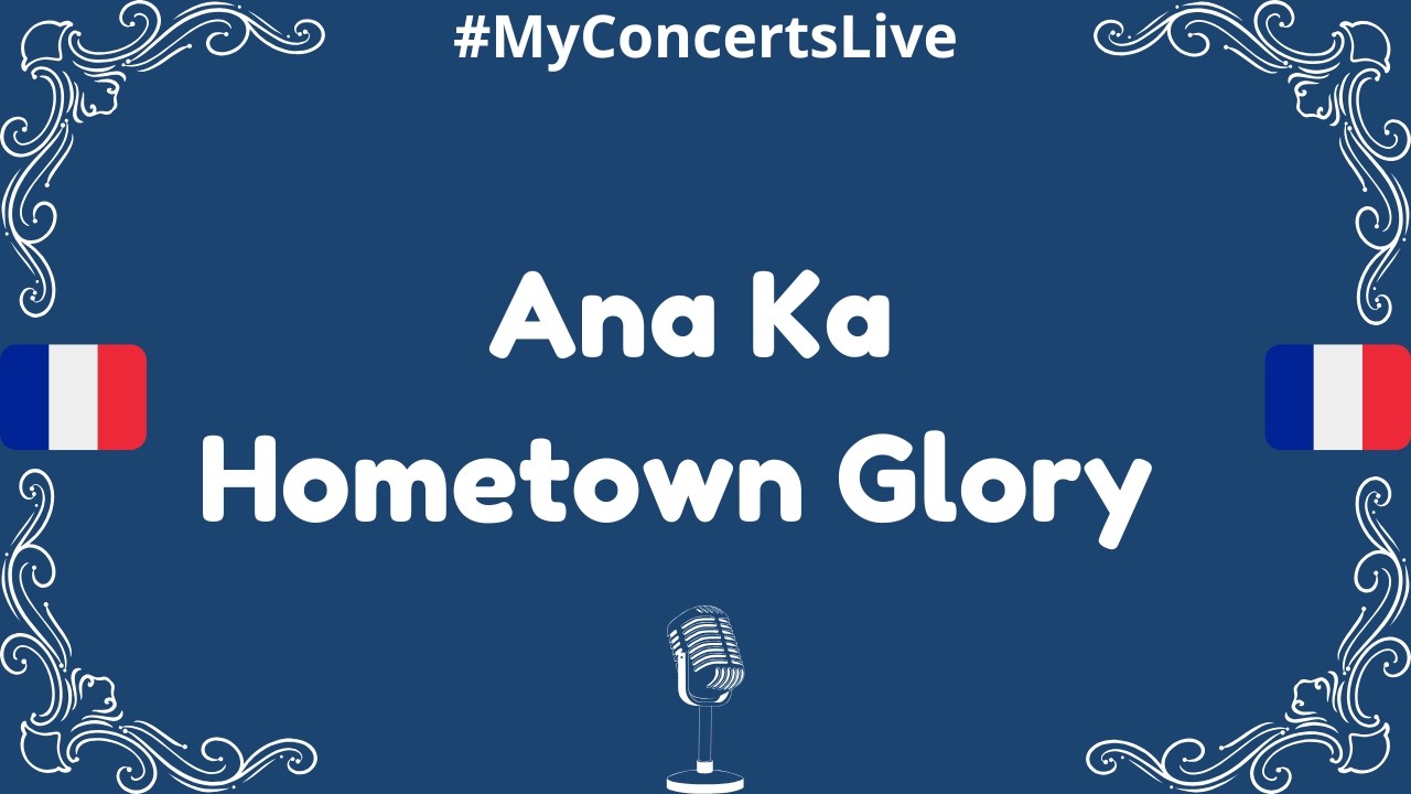 Guarda ⭐️🎶 Ana KA - Hometown Glory 🎶 ⭐️ ( Association les Zalulumés ) #myconcertslive 🇫🇷 su YouTube Guarda ⭐️🎶 Ana KA - Hometown Glory 🎶 ⭐️ ( Association les Zalulumés ) #myconcertslive 🇫🇷 su YouTube
