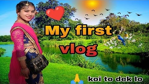 MY FIRST VLOG || My First Vlog On YouTube |My First Vlog 3rd Lahar |@Active Rahul @bablu banna vlog