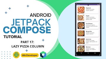 17 - LAZY COLUMN with IMAGE - Jetpack Compose - Android Studio