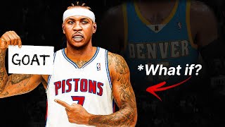 What if the Pistons Drafted Carmelo Anthony