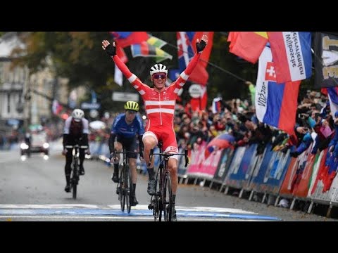 Mads Pedersen fait sensation et devient champion du monde de Cyclisme en 2019.World Champion