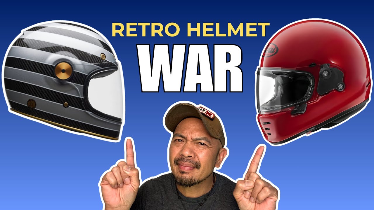 bell bullitt helmet cafe racer  Black Hills Moto Meets the FMVSS 218 Standard. Bell Bullitt GT vs Arai
