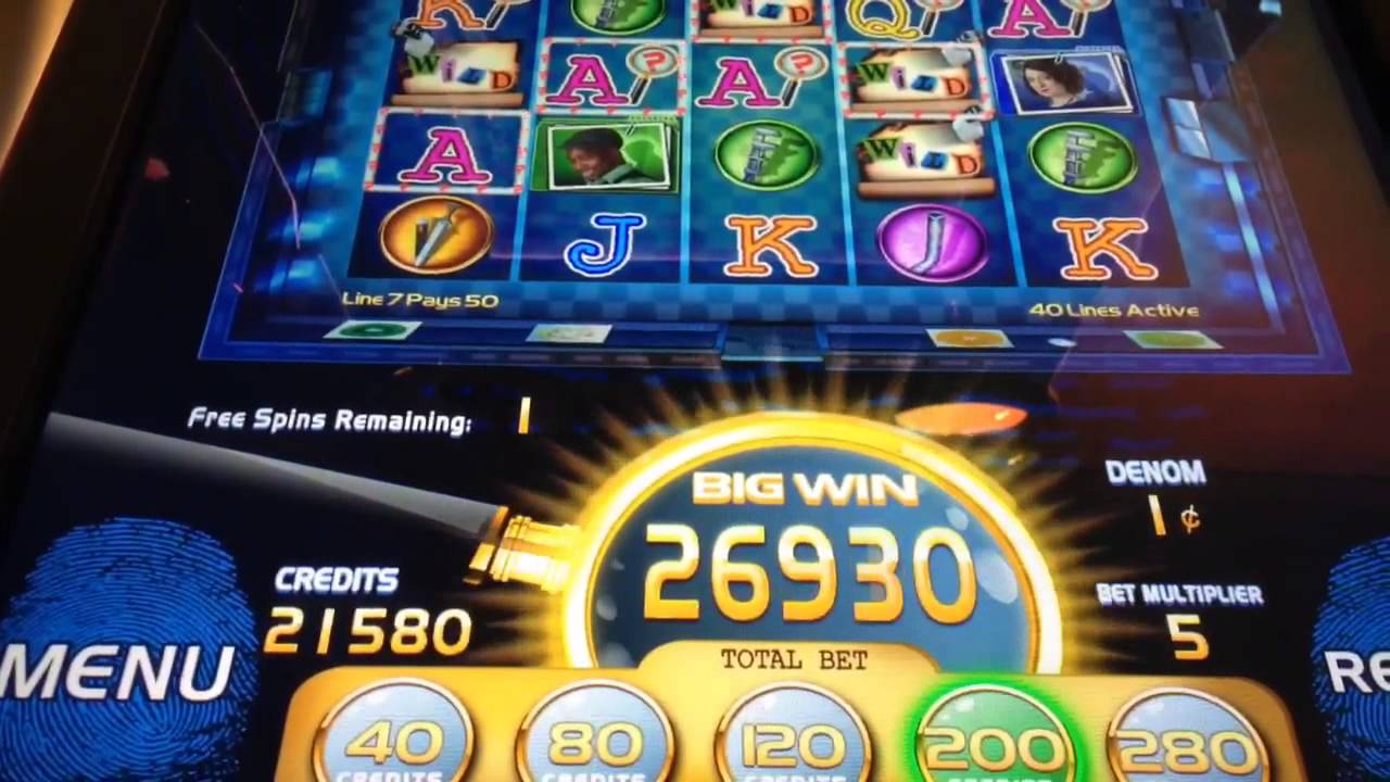 Slot progressive win