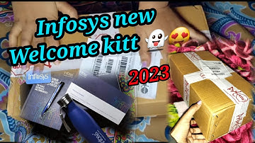 Infosys New Welcome Kit | 🤩 Infosys #infosys #new #welcome #unboxing #video #infosyshiring