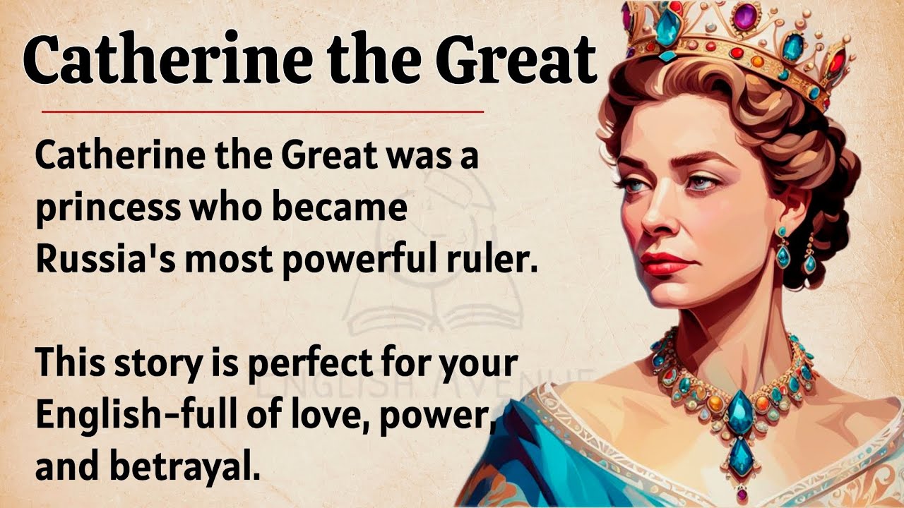 Outline Video Catherine the Great: The Powerful Empress of Russia || Learn English Through Story Level 3 π₯ || ESL